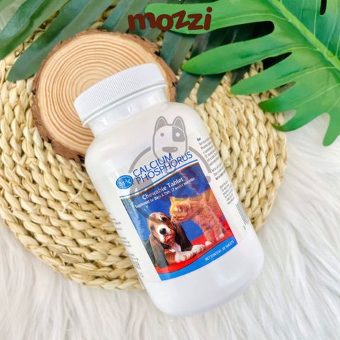  Viên bổ sung canxi Calcium Phosphorus PetAg cho chó mèo 