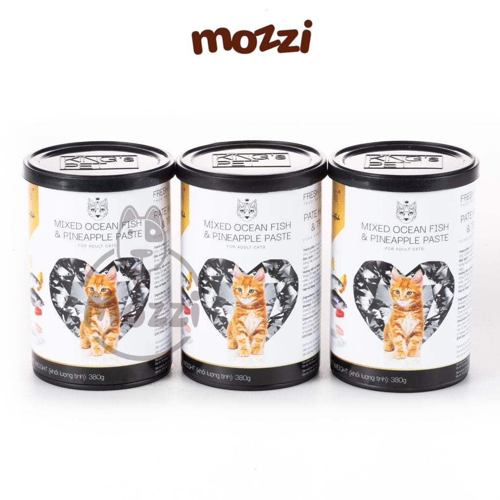 Pate cho chó mèo King’s Pet Lon 380gr