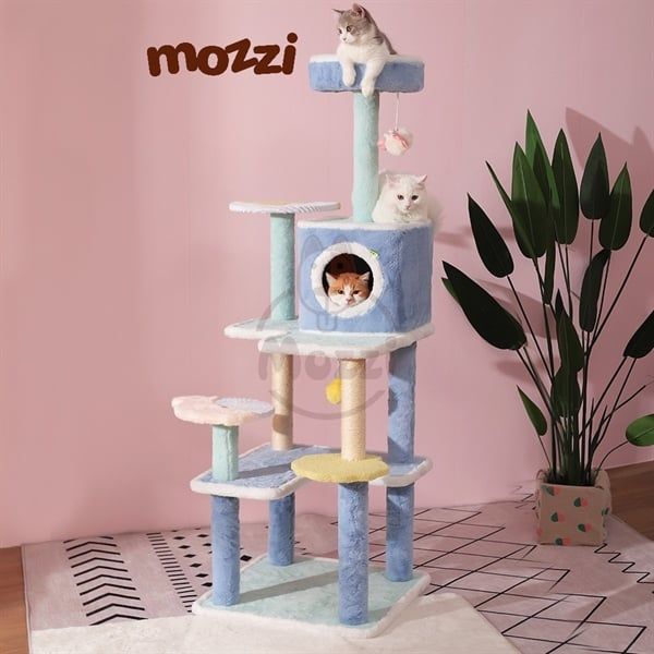 Cat Tree - Trụ mèo cào 3 tầng Hoopet