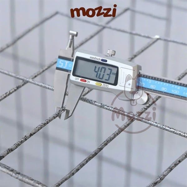 Chuồng sơn tĩnh điện loại 1 nan dày màu đen vân đá cho chó mèo