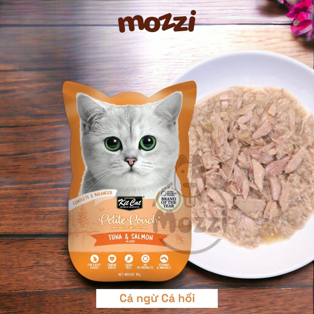 Pate cho mèo KitCat Petite Pouch Gói 70gr