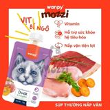  Súp thưởng cho mèo Wanpy có nắp vặn Bịch 90gr 