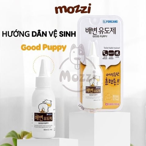  Dung dịch hướng dẫn đi vệ sinh đúng chỗ Forcans Hàn Quốc Chai 80ml cho chó 