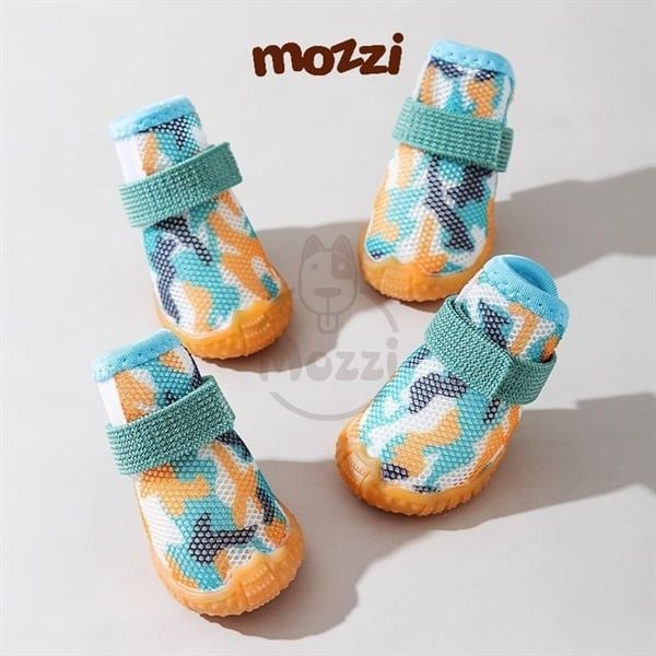 Giày vải caro đế cao su Hipidog cho chó mèo