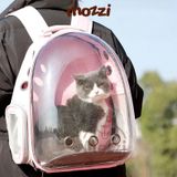  Balo Túi đựng chó mèo Phi hành gia trong suốt 33x25x41cm - Ba lô 
