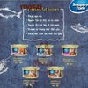 Pate cho mèo Snappy Tom lon 85gr Real Fish Real Meat