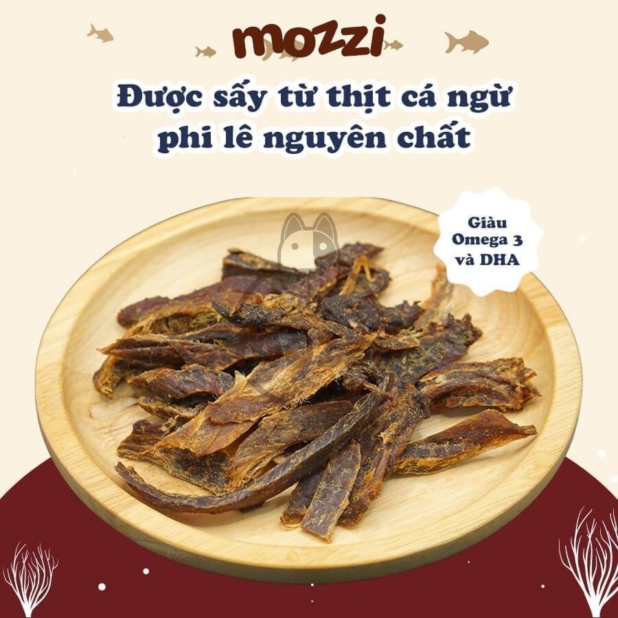 Snack cho mèo Chip Sợi gà cá CattyMan sấy mềm dẻo