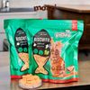 Snack cho chó Bánh quy bổ sung canxi hình cá xương tròn Thái Lan