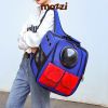 Balo Túi đựng chó mèo Phi hành gia vải vuông lớn 38x25x34cm - Ba lô