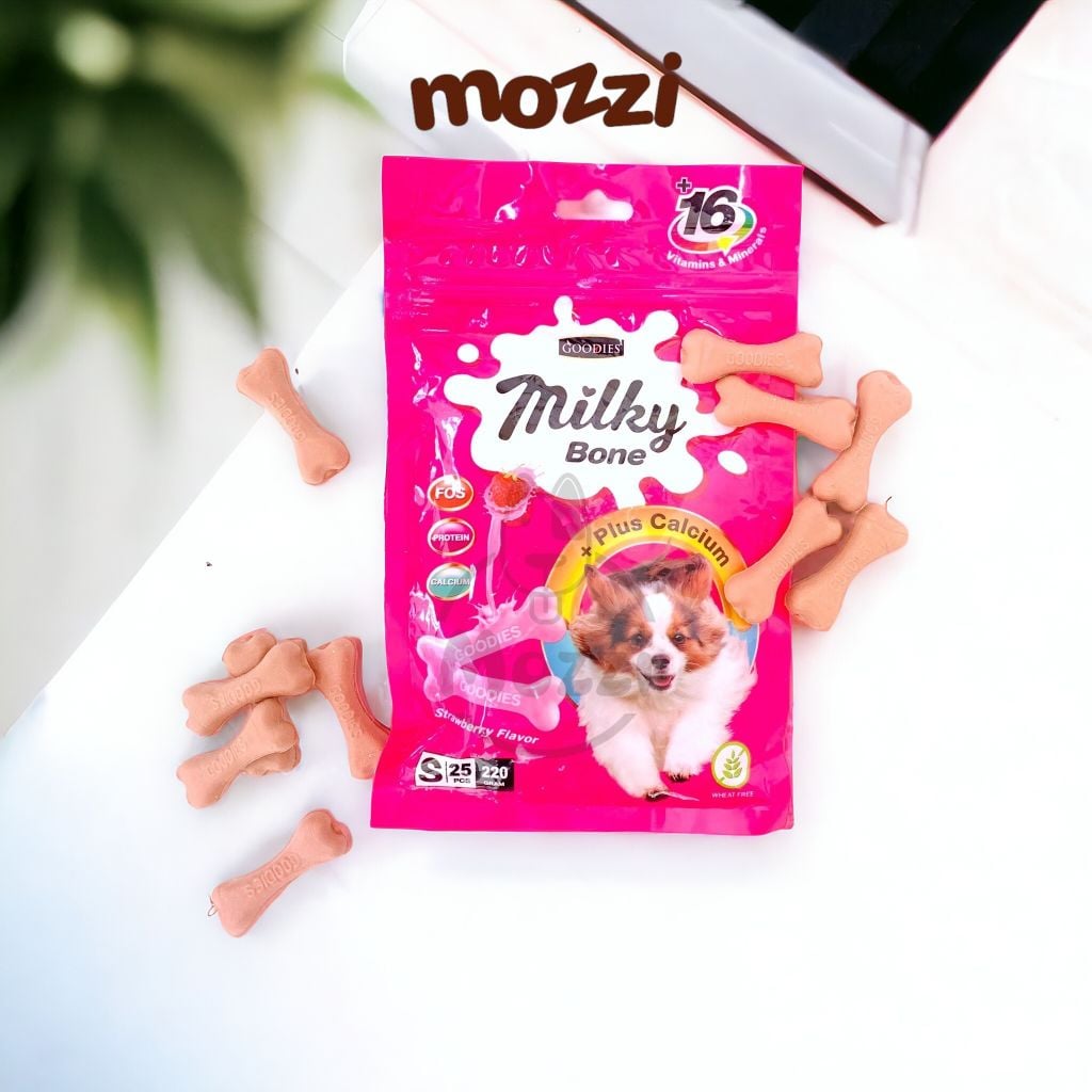 Snack cho chó Xương gặm ăn vặt Milky Bone Goodies