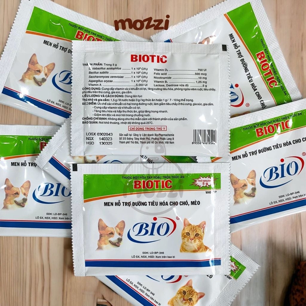 Men Vi sinh sống đậm đặc Bacimax cho chó mèo