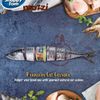 Pate cho mèo Snappy Tom lon 85gr Real Fish Real Meat