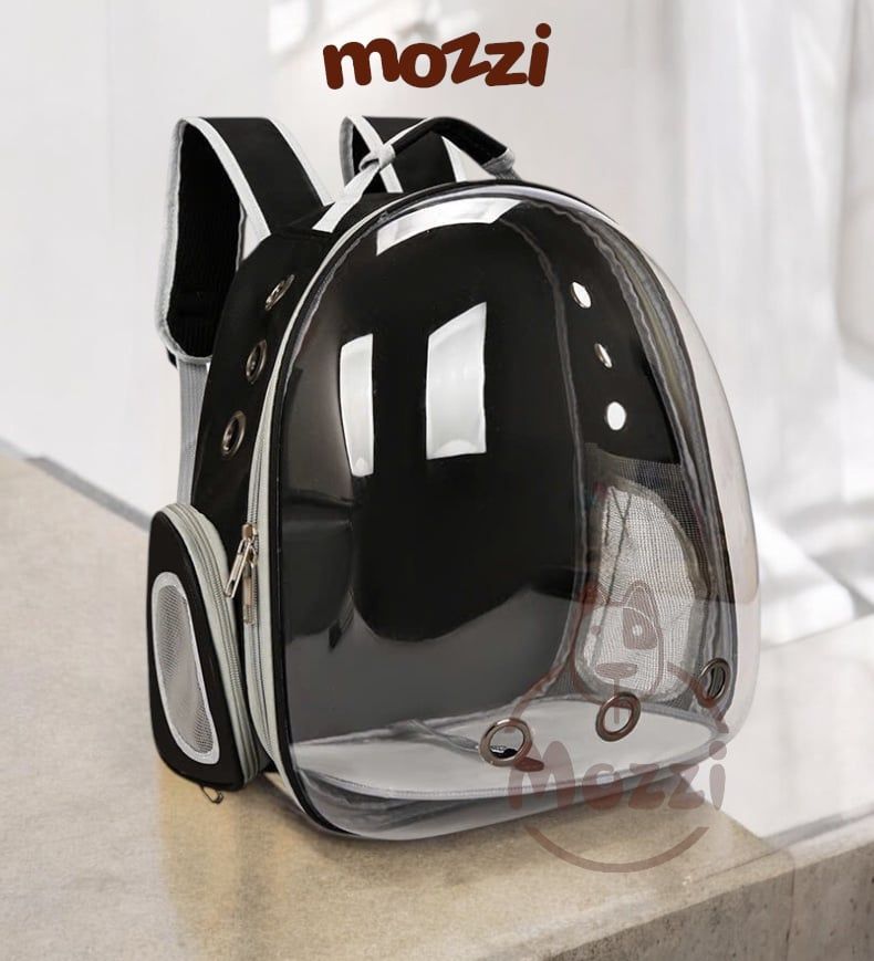 Balo Túi đựng chó mèo Phi hành gia trong suốt 33x25x41cm - Ba lô