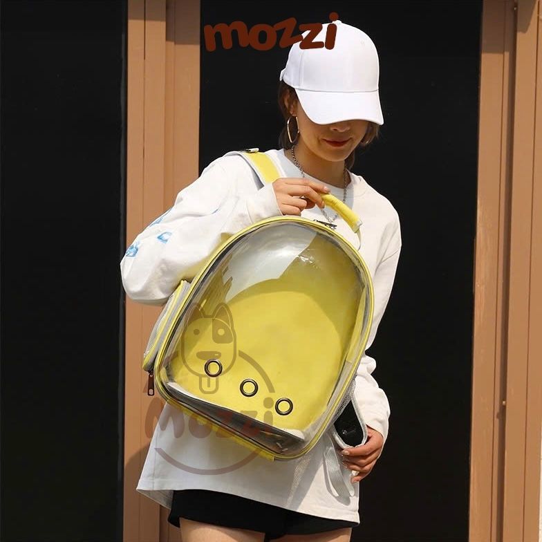 Balo Túi đựng chó mèo Phi hành gia trong suốt 33x25x41cm - Ba lô