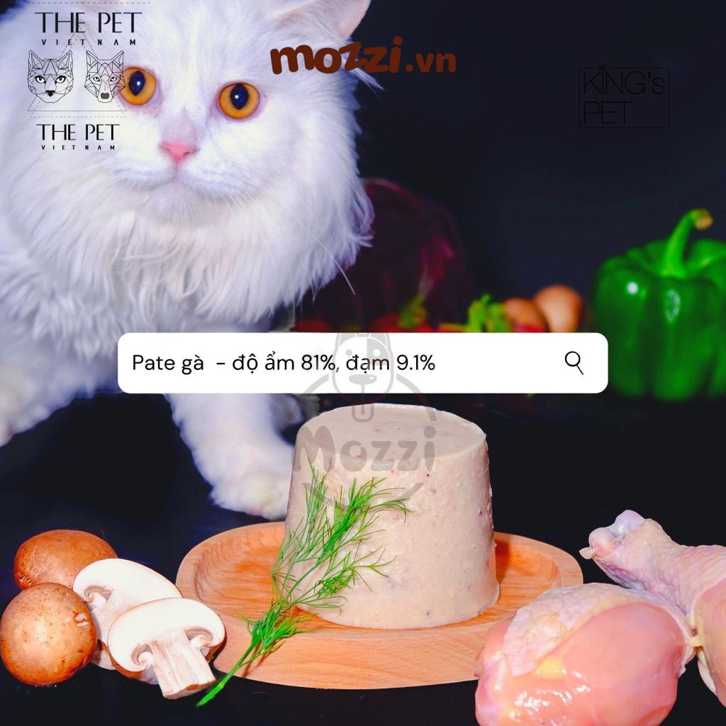 [Hỏa tốc HCM] Pate tươi cho chó mèo The Pet
