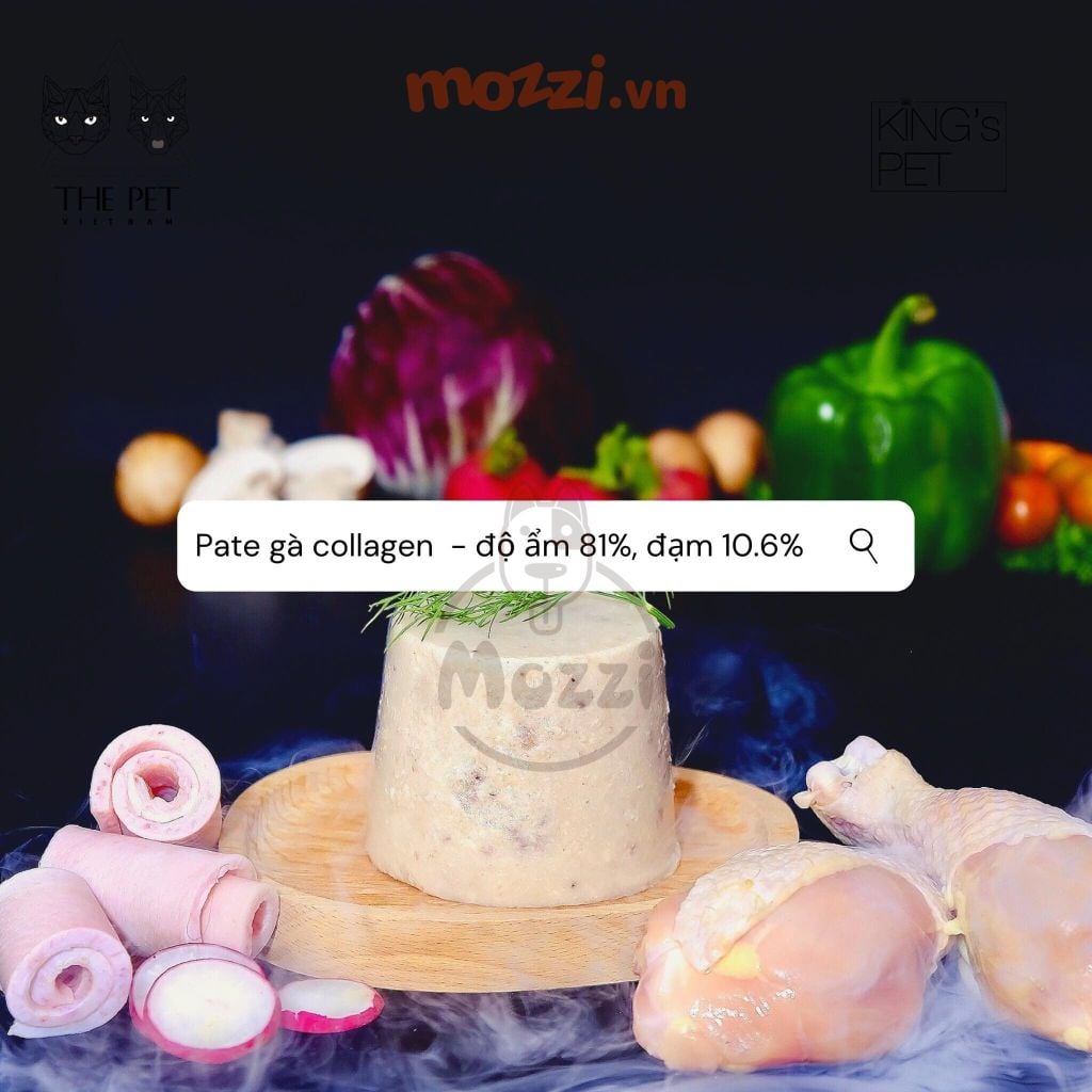 [Hỏa tốc HCM] Pate tươi cho chó mèo The Pet