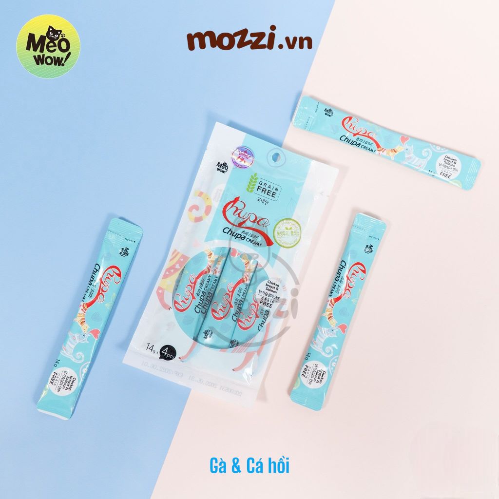 Súp thưởng cho mèo Chupa Meowow