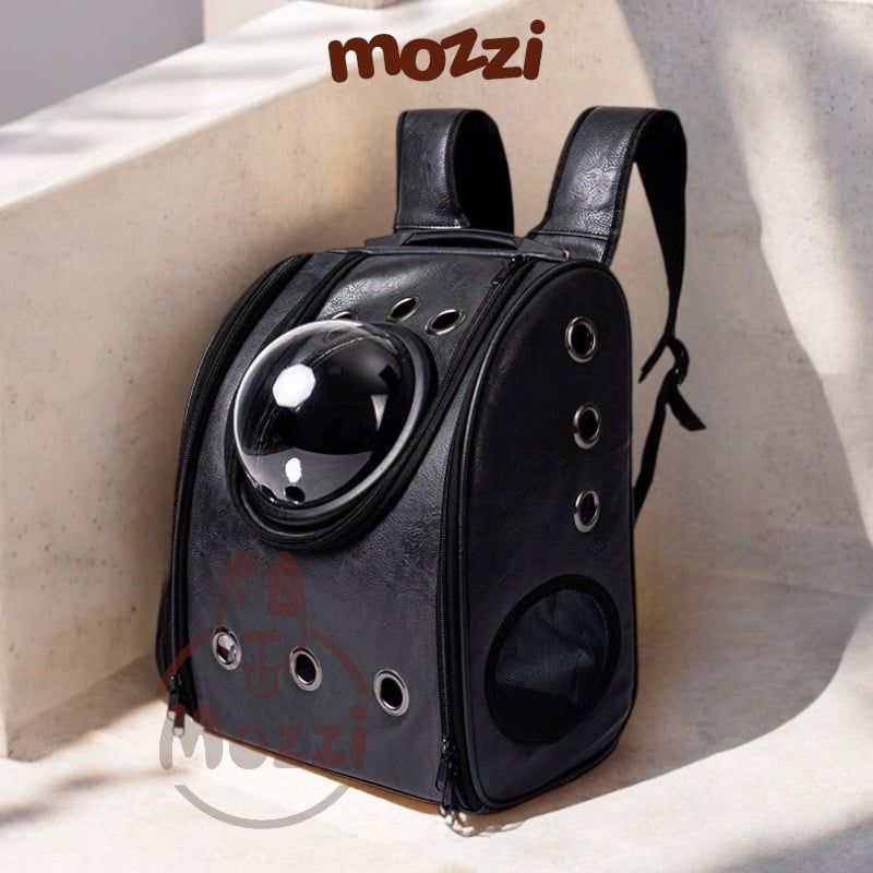 Balo Túi đựng chó mèo Phi hành gia da 32x20x37cm - Ba lô