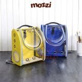  Balo Túi đựng chó mèo Trong suốt mặt kính dẻo 31x21x40cm - Ba lô 