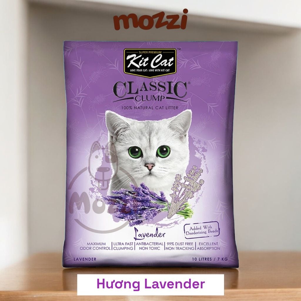 [10L] Cát vệ sinh cho mèo KitCat Xi măng vón