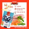 Súp thưởng cho chó Wanpy có nắp vặn Bịch 90gr