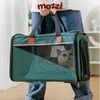 Balo Túi vải đựng chó mèo Acid Bear quai da 49x28x36cm