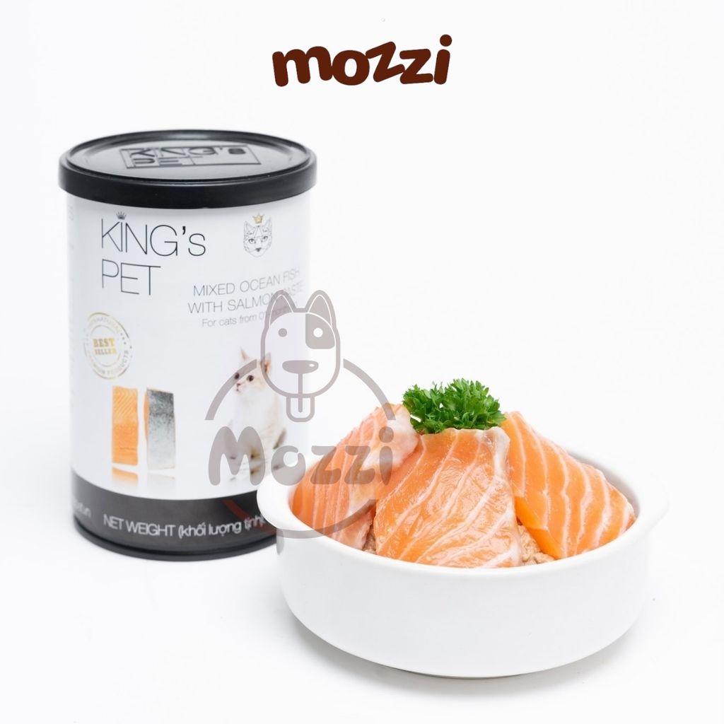 Pate cho chó mèo King’s Pet Lon 380gr