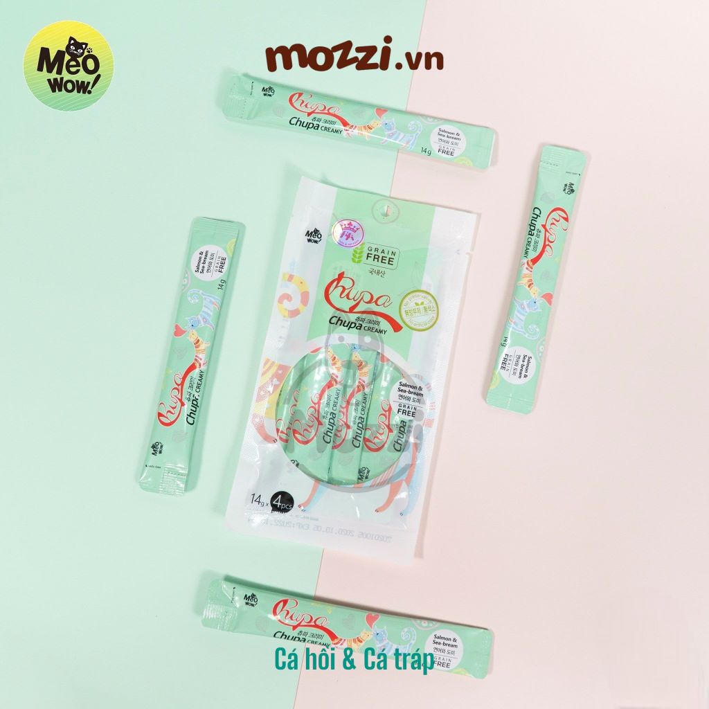 Súp thưởng cho mèo Chupa Meowow