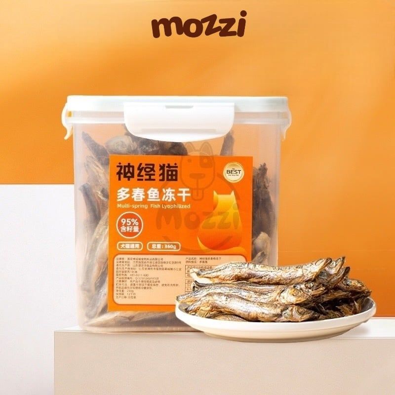 Snack cho chó mèo Thịt sấy đông khô các loại Hipidog