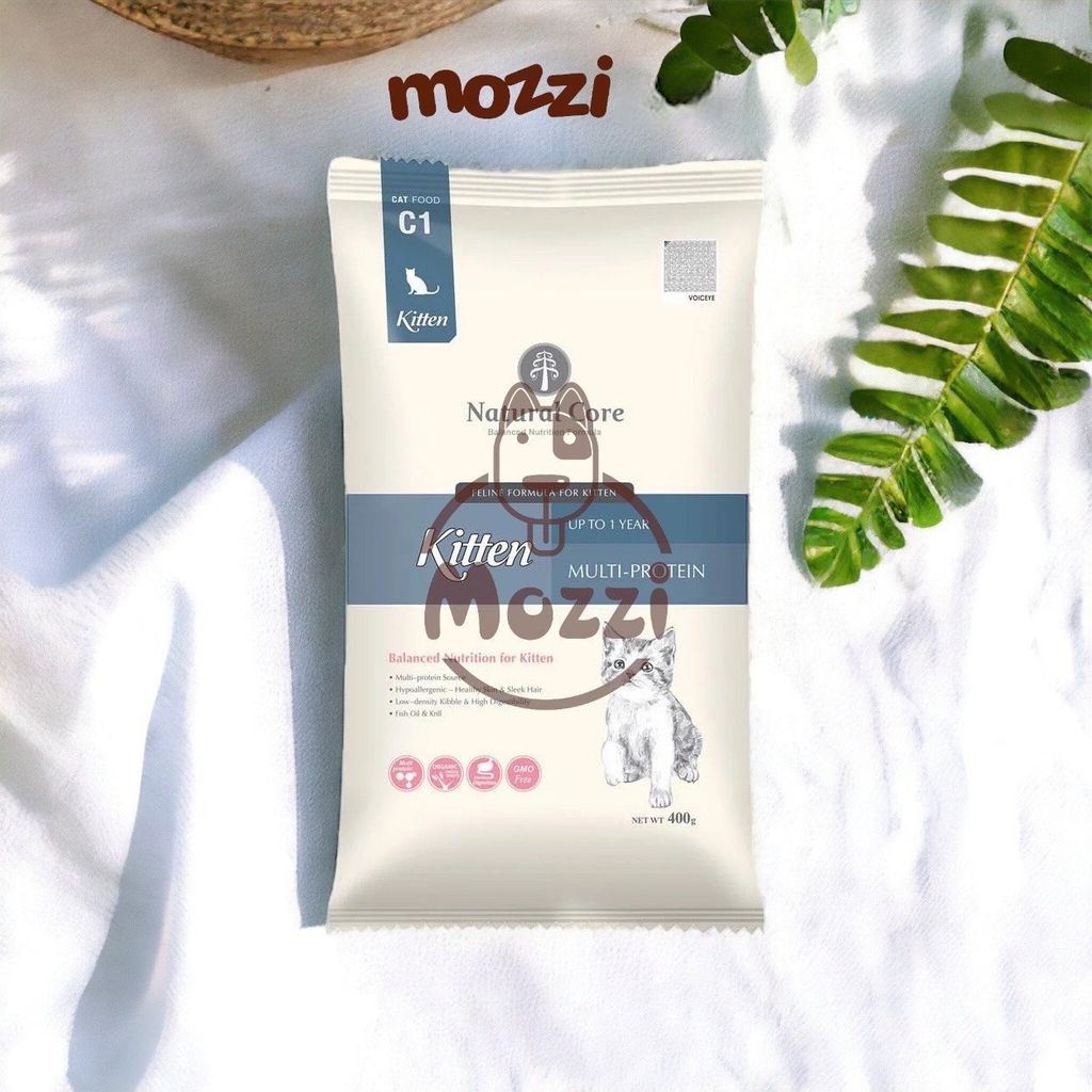 Thức ăn hạt hữu cơ Natural Core Bene C1 Cho mèo Con [400g - 500g - 2kg - 5kg]