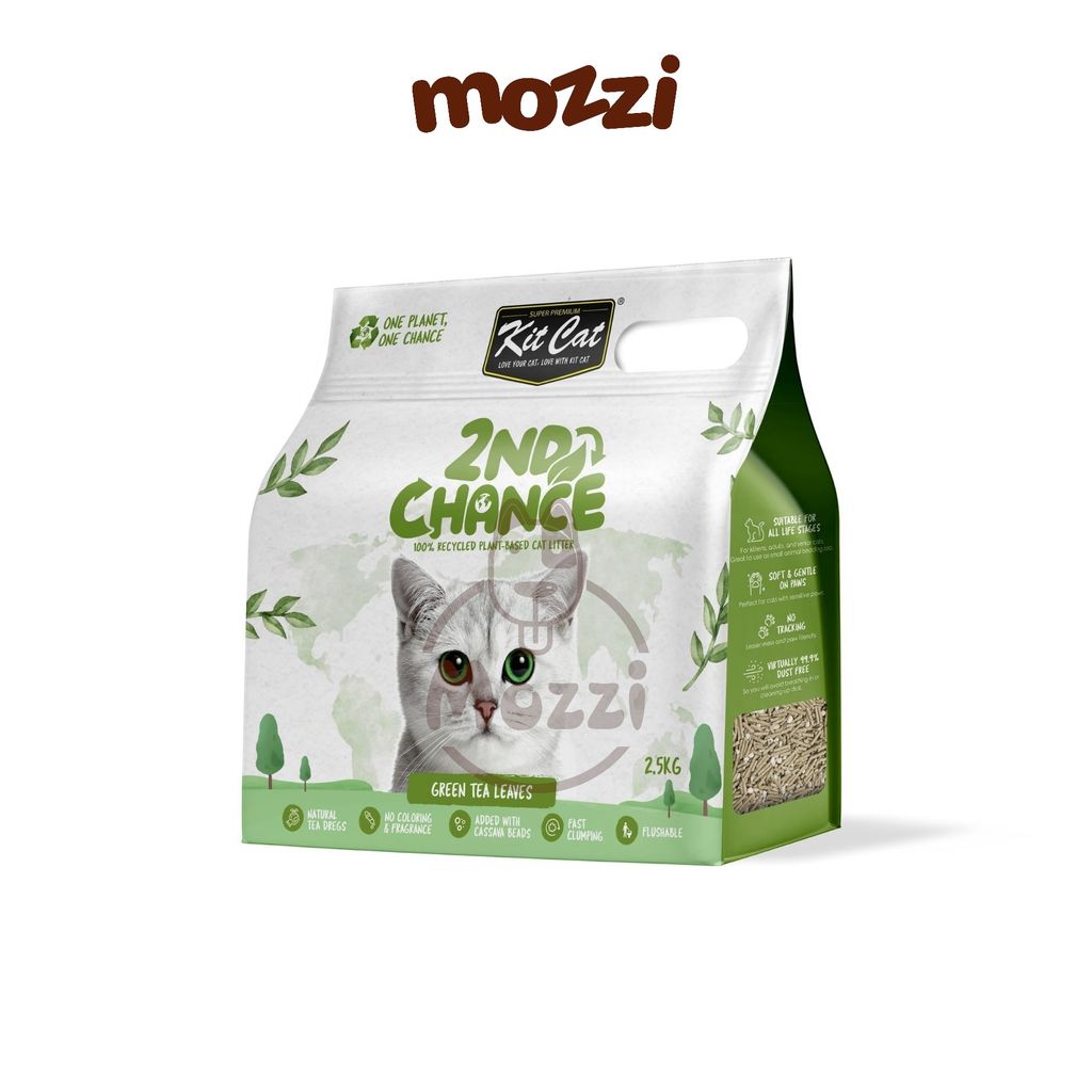 Cát đậu nành Kit Cat 2nd Chance - Cát vệ sinh cho mèo thế hệ mới