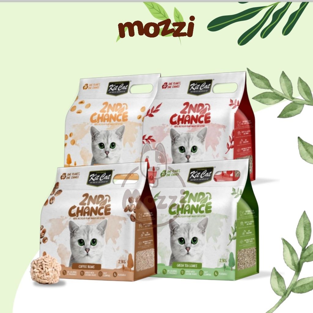Cát đậu nành Kit Cat 2nd Chance - Cát vệ sinh cho mèo thế hệ mới