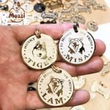  Thẻ tên inox dành cho Thú cưng 