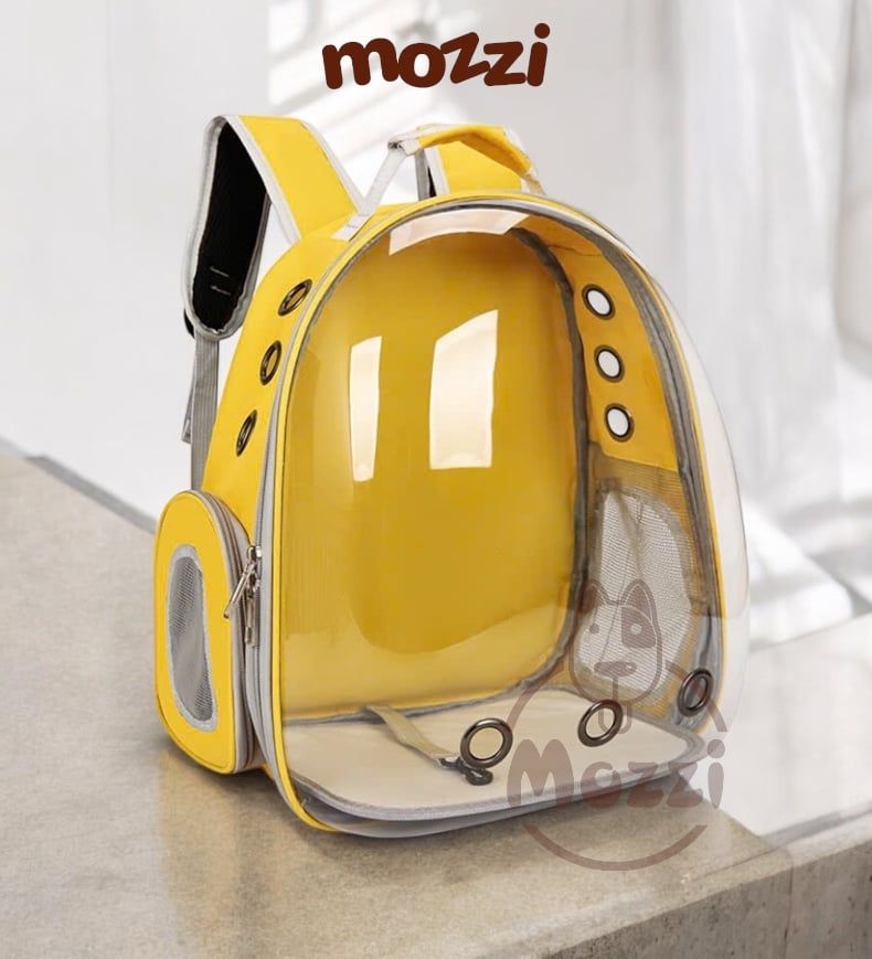 Balo Túi đựng chó mèo Phi hành gia trong suốt 33x25x41cm - Ba lô
