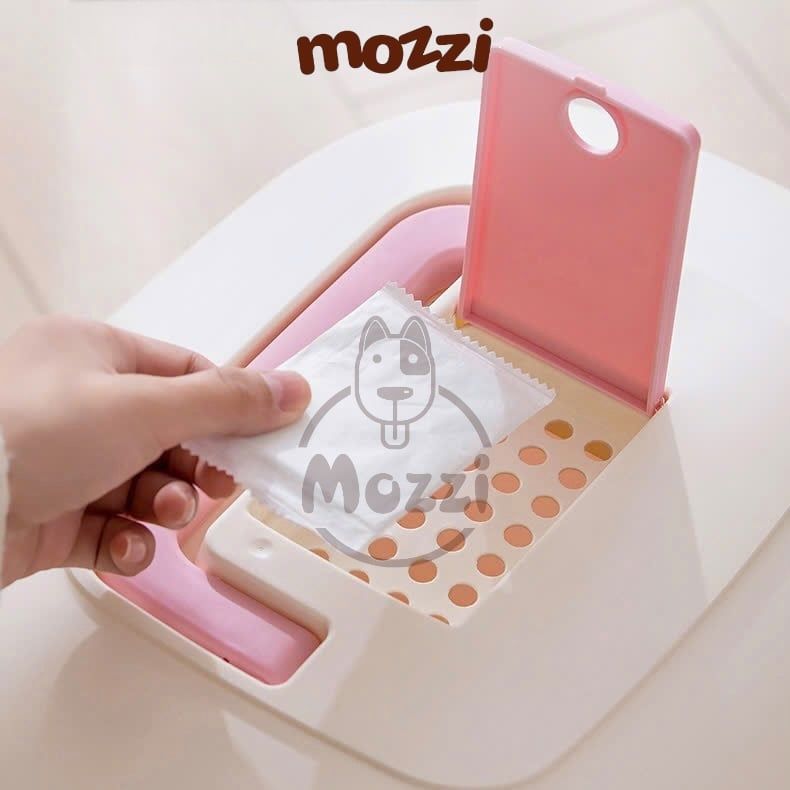 Khay cát vệ sinh cho mèo Iris Nhật Bản nhà khép kín