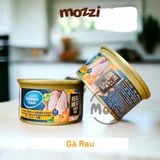  Pate cho mèo Snappy Tom lon 85gr Real Fish Real Meat 