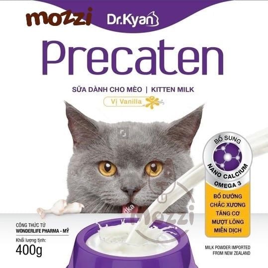 Sữa bột cho mèo Precaten Dr.Kyan [100g - 400g]