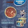 Pate cho mèo Snappy Tom lon 85gr Real Fish Real Meat