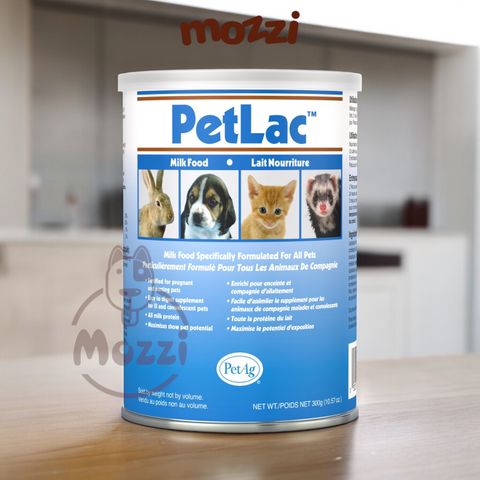  Sữa bột PetLac Pet Powder PetAg Lon 300gr cho thú cảnh 