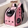 Balo Túi đựng chó mèo Phi hành gia da 32x20x37cm - Ba lô