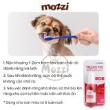  Kem đánh răng khô Forcans có thể nuốt hương dâu cho chó mèo Chai 100ml 