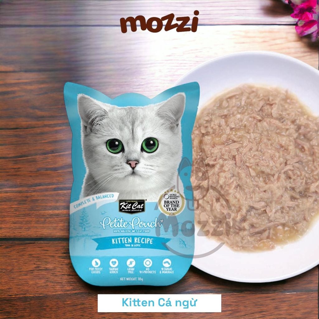 Pate cho mèo KitCat Petite Pouch Gói 70gr