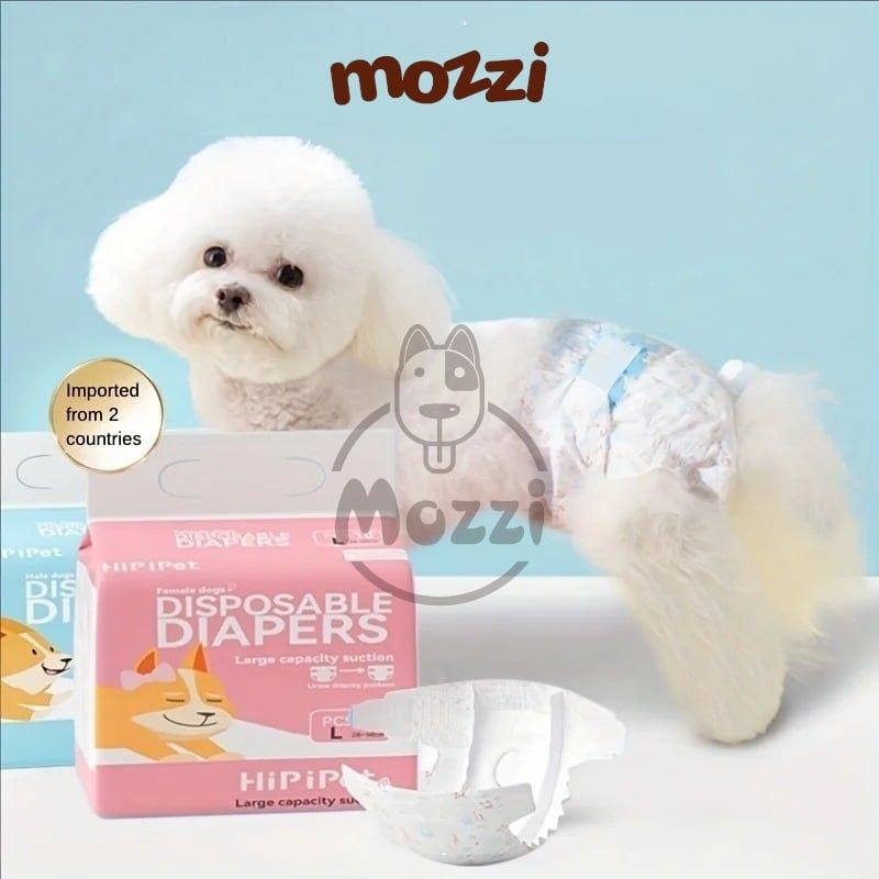 Tã quần cho chó cái HiPiPet gói 10 cái