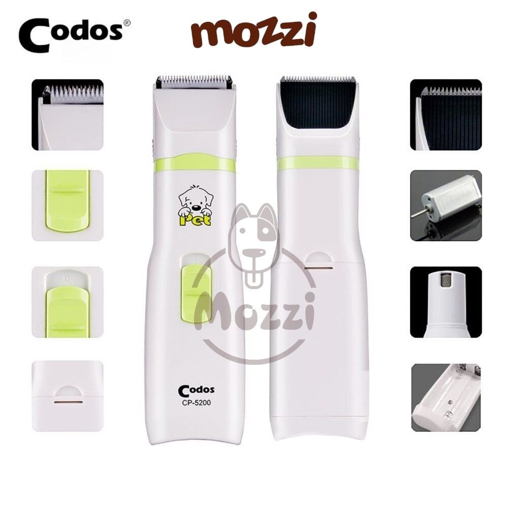 Tông đơ Máy mài móng cạo lông bàn chân Codos CP-5200 cho chó mèo