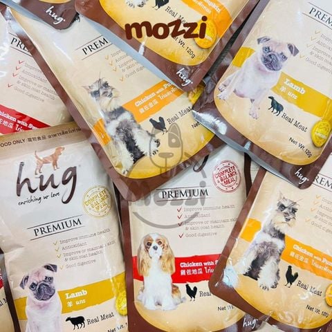  Pate cho chó Hug gói 120gr 