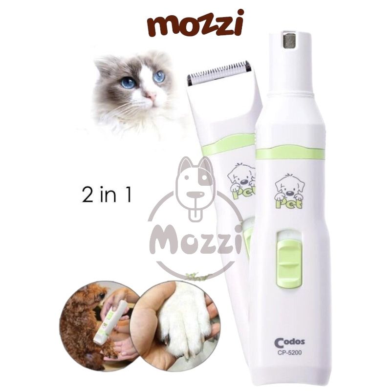 Tông đơ Máy mài móng cạo lông bàn chân Codos CP-5200 cho chó mèo