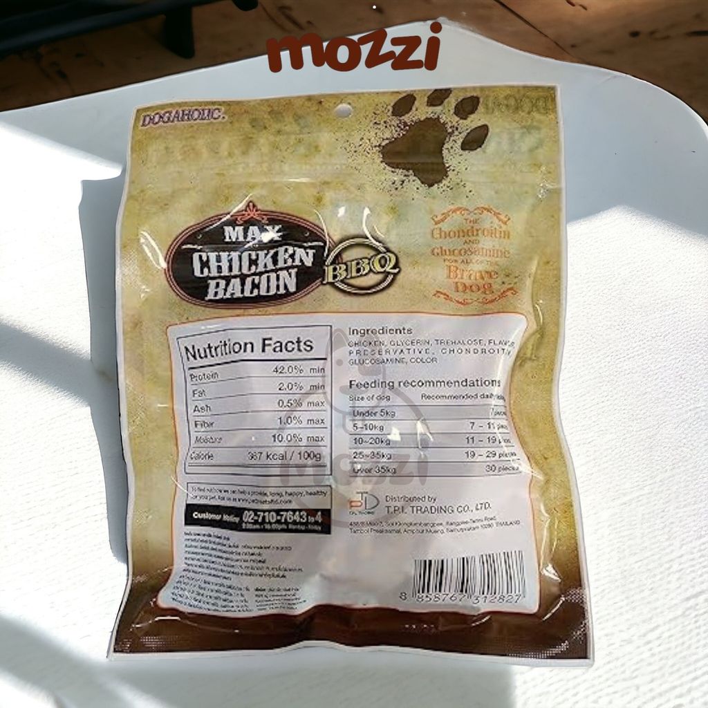 Snack cho chó Dogaholic Thịt gà xông khói