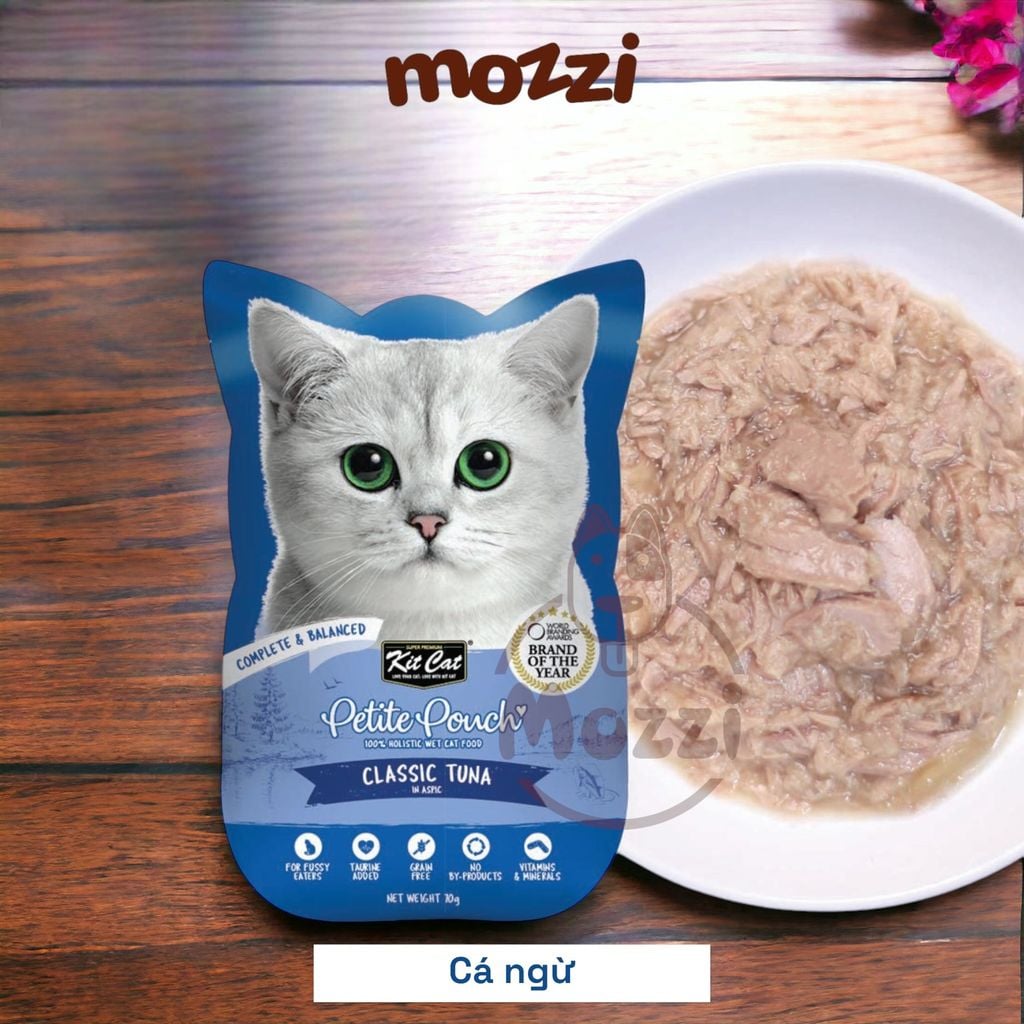 Pate cho mèo KitCat Petite Pouch Gói 70gr