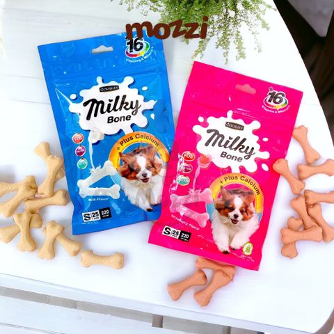 Snack cho chó Xương gặm ăn vặt Milky Bone Goodies