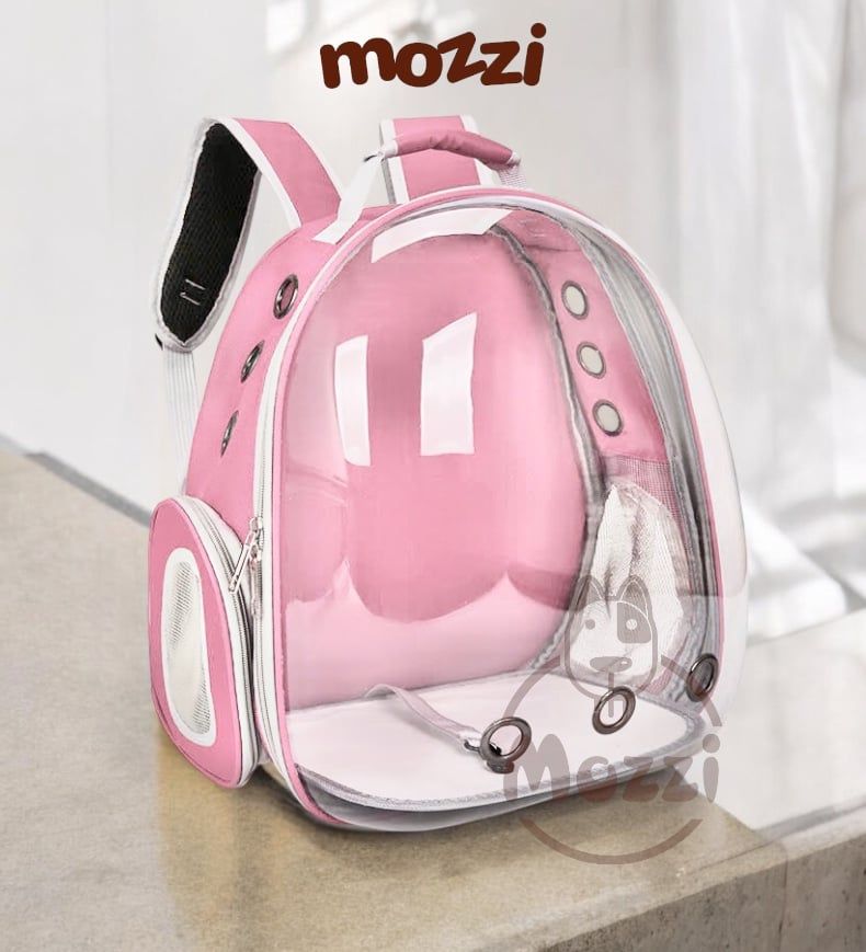 Balo Túi đựng chó mèo Phi hành gia trong suốt 33x25x41cm - Ba lô